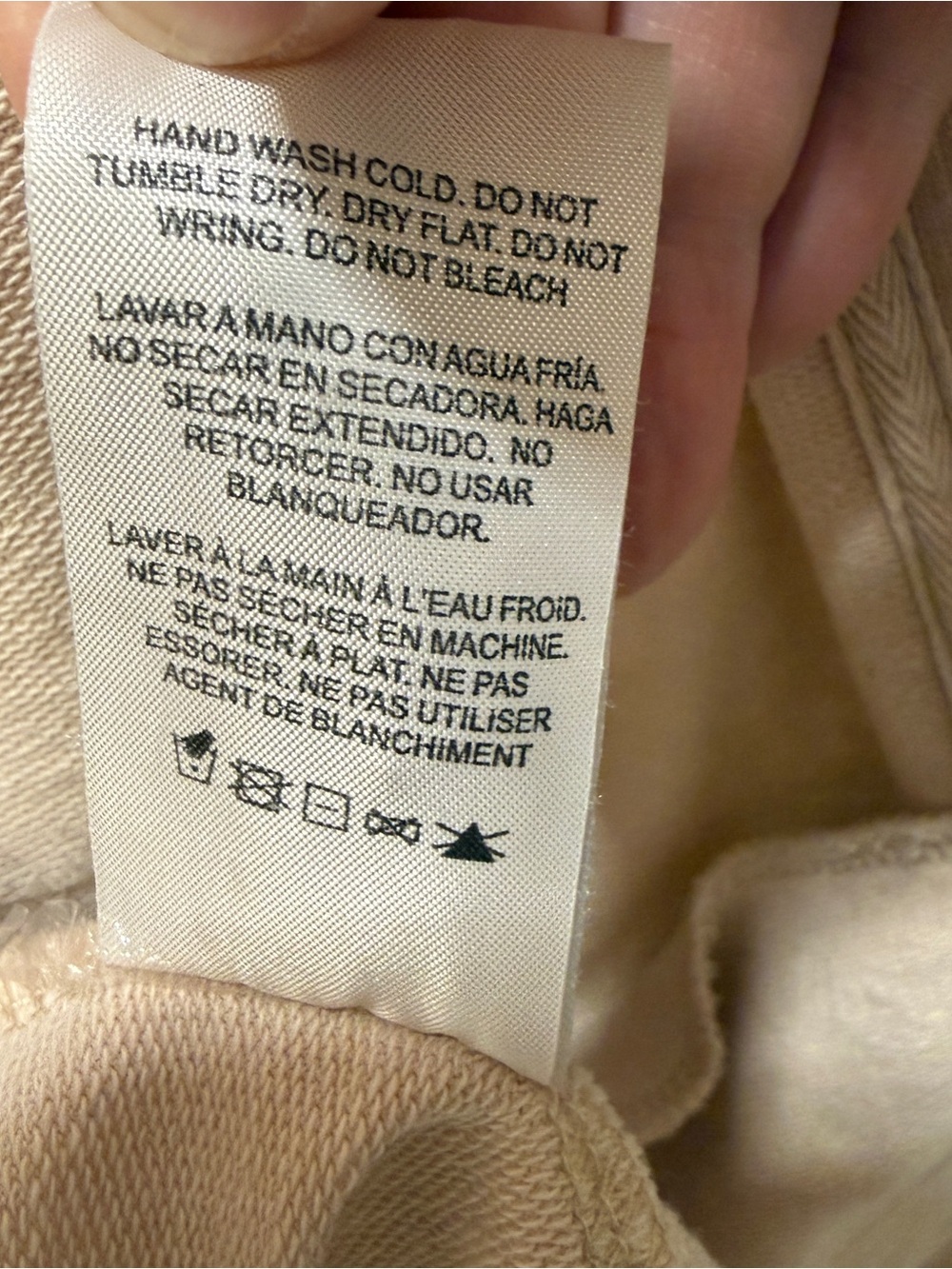 Thread & Supply Light Beige Utility Button Jacket - Picture 5 of 5